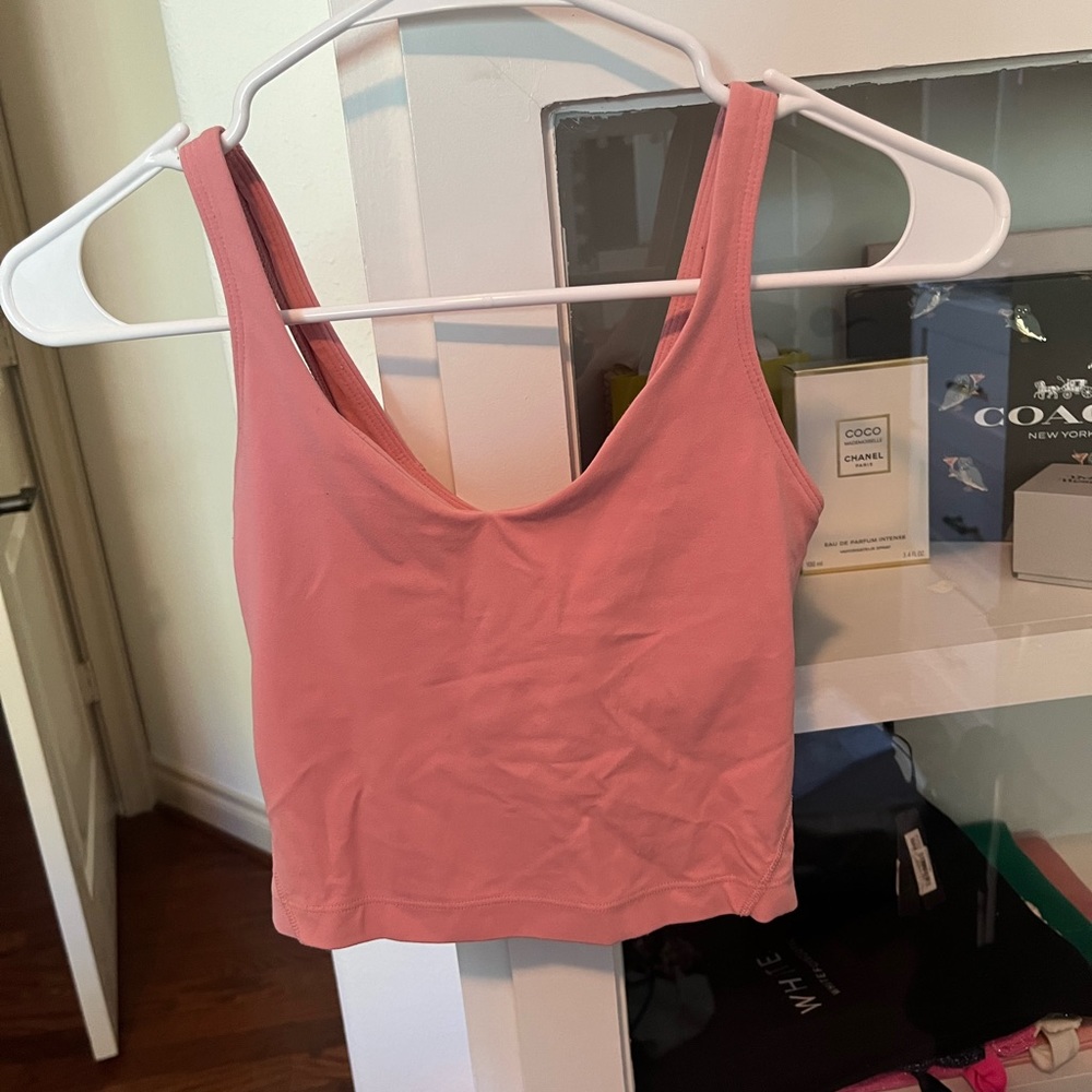 pink align tank